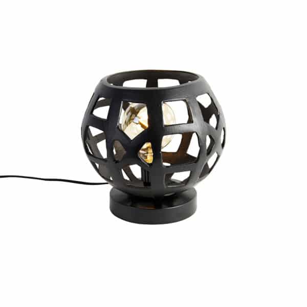 Industrielle Tischlampe schwarz - Bobby