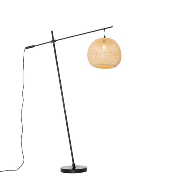 Oosterse buiten vloerlamp bamboe IP44 - Rafael